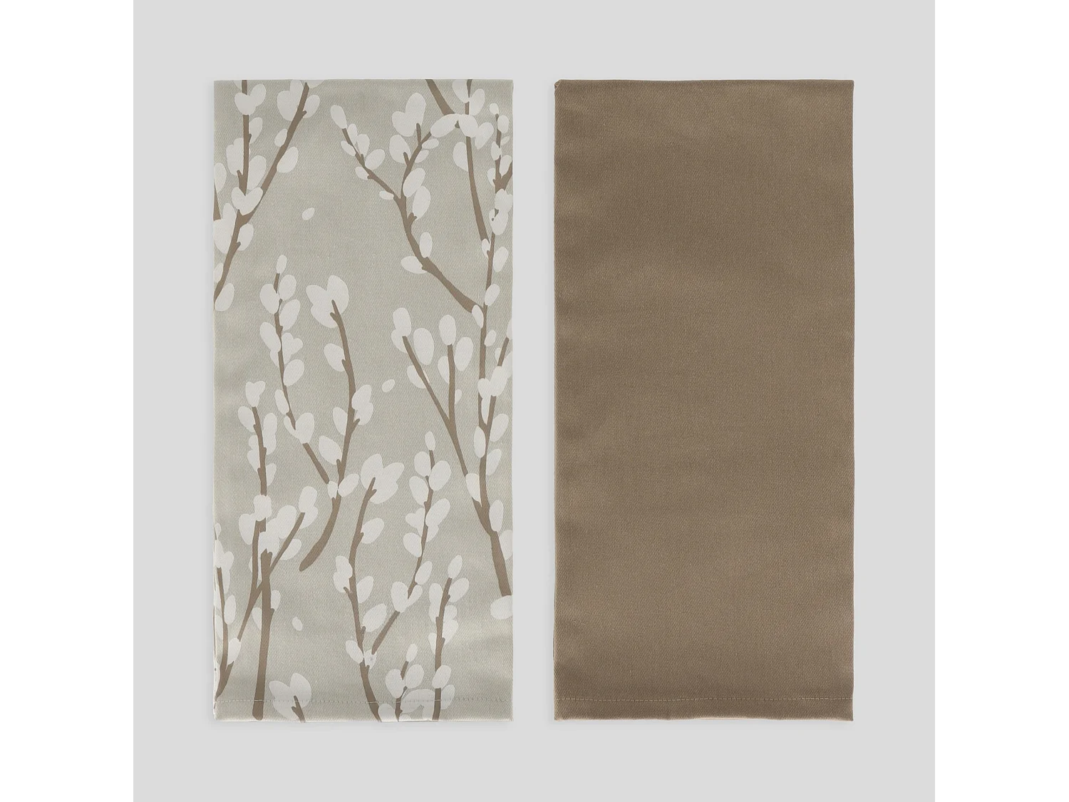 Ensemble De Torchons Veriba Beige Moyen 100% Coton 45 x 65 cm