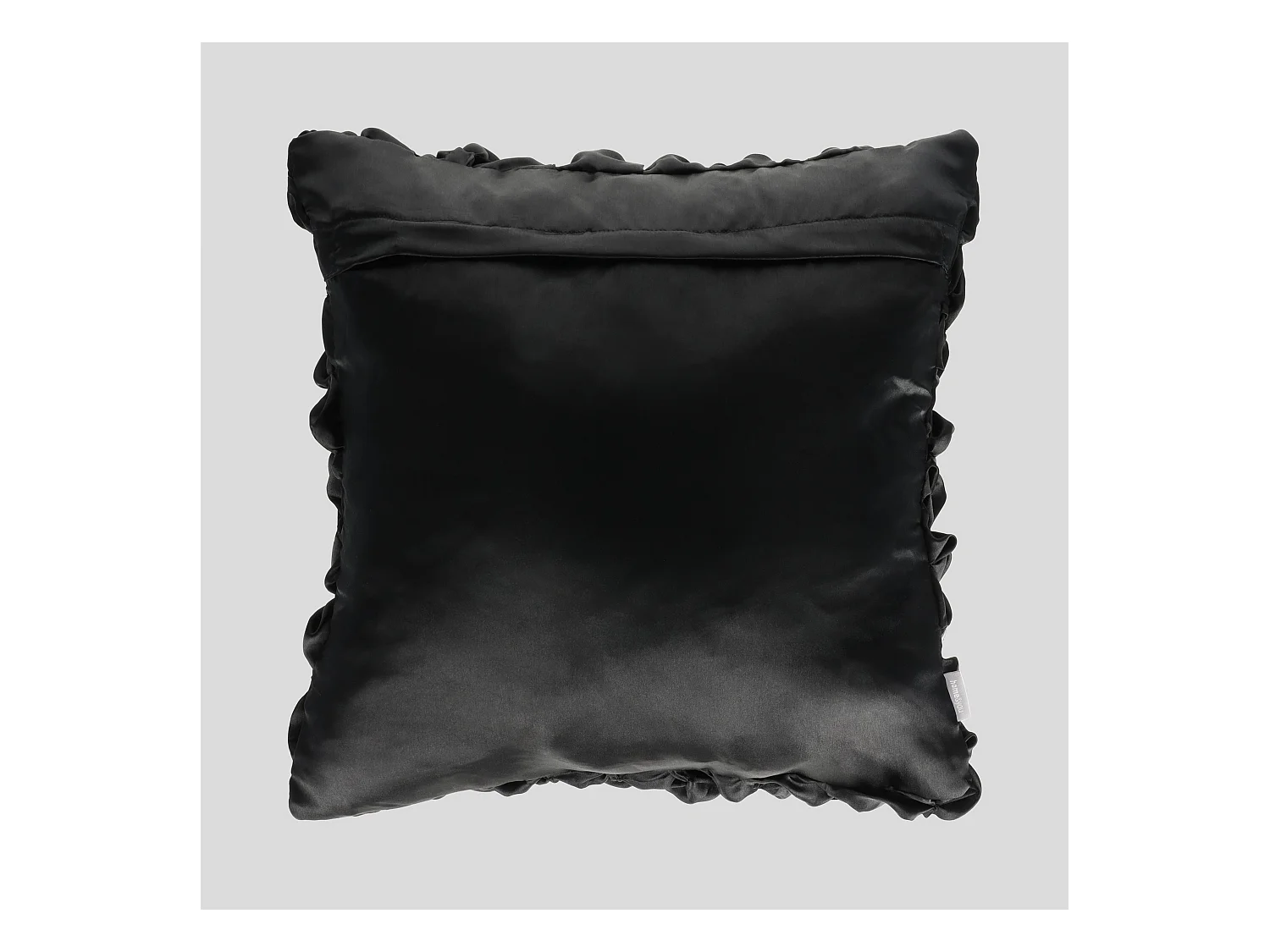 Kissenbezug Glamo mittelschwarz 45x45