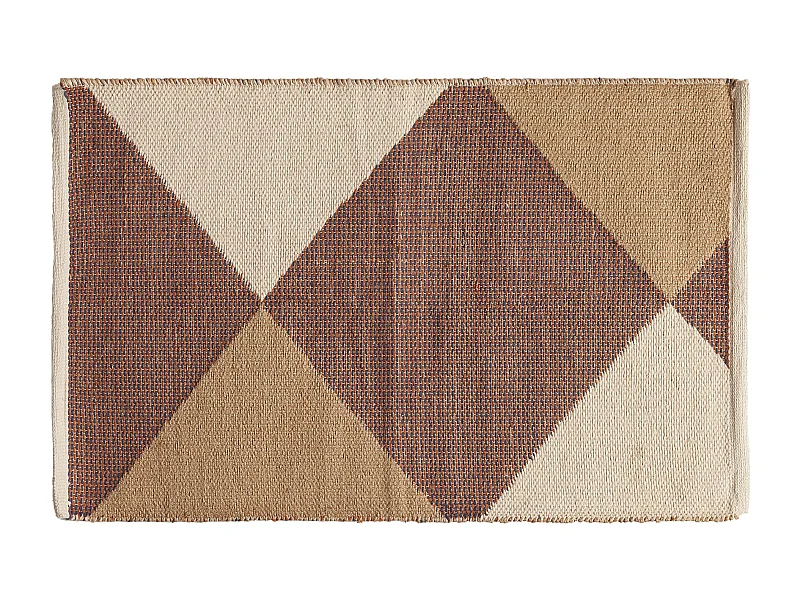 Teppich Fringer Mittel Mehrfarbig 60x90