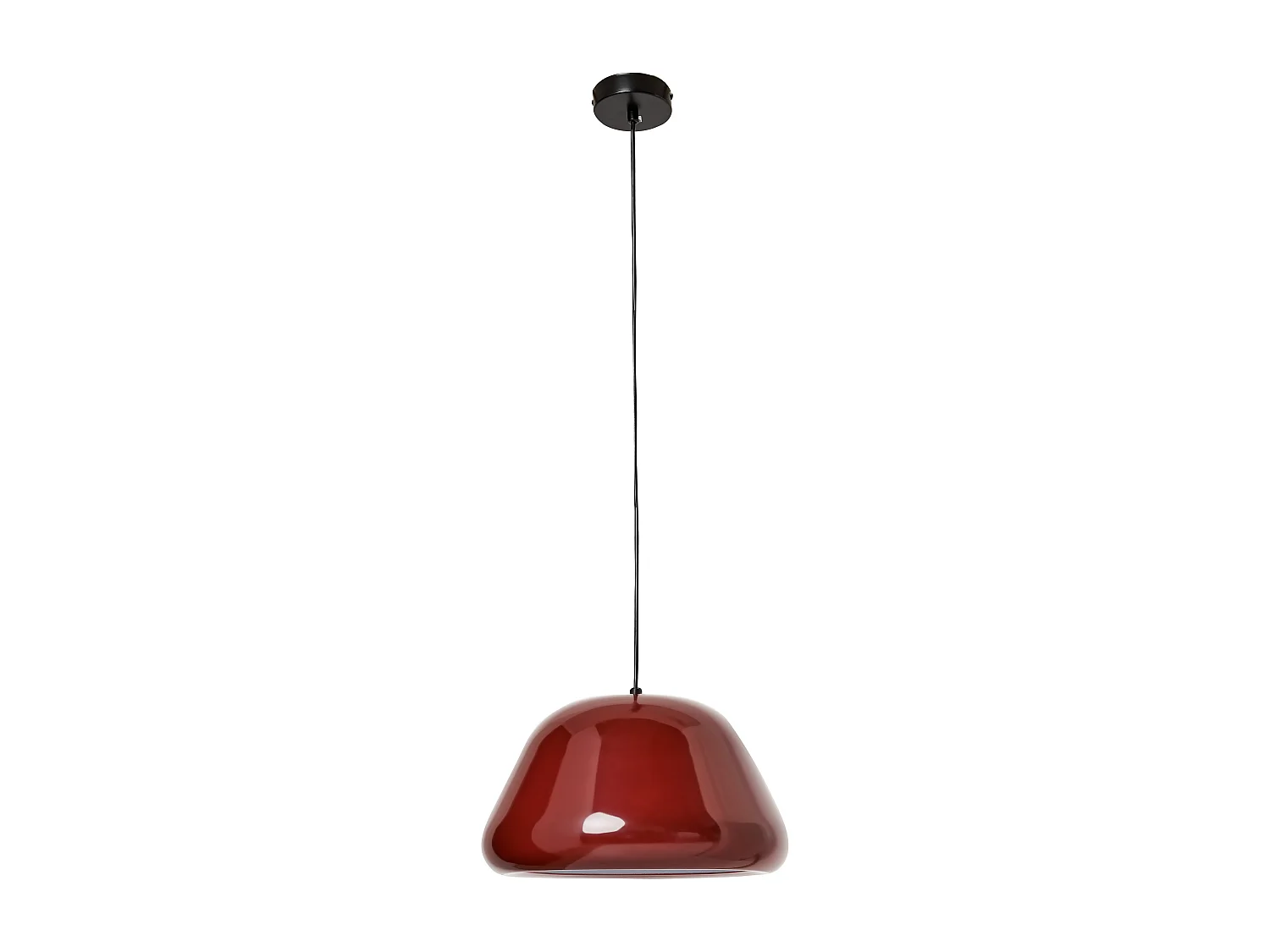 Lampadario JOKU Metallo Rosso