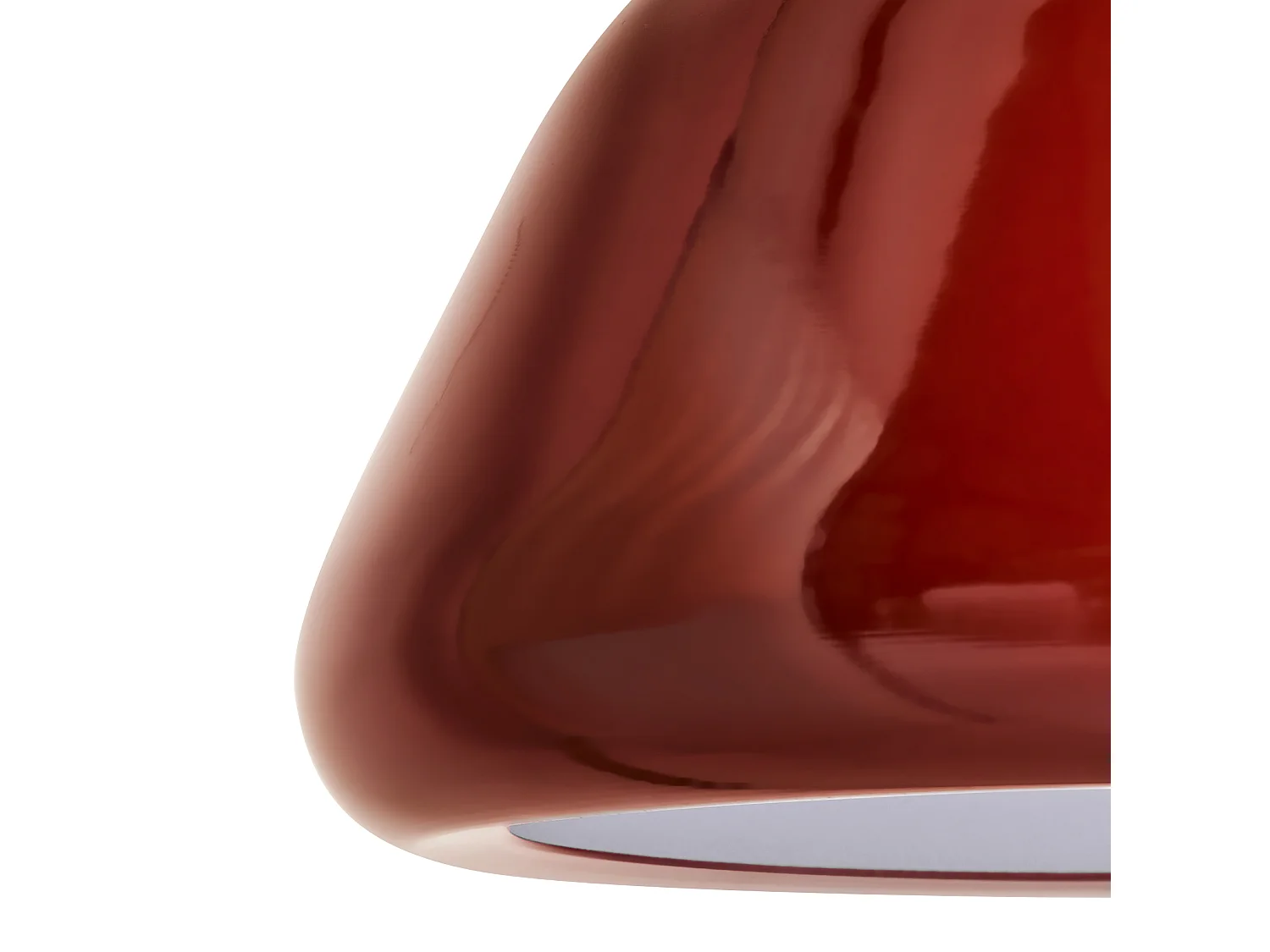 Lampe suspension JOKU Métal Rouge