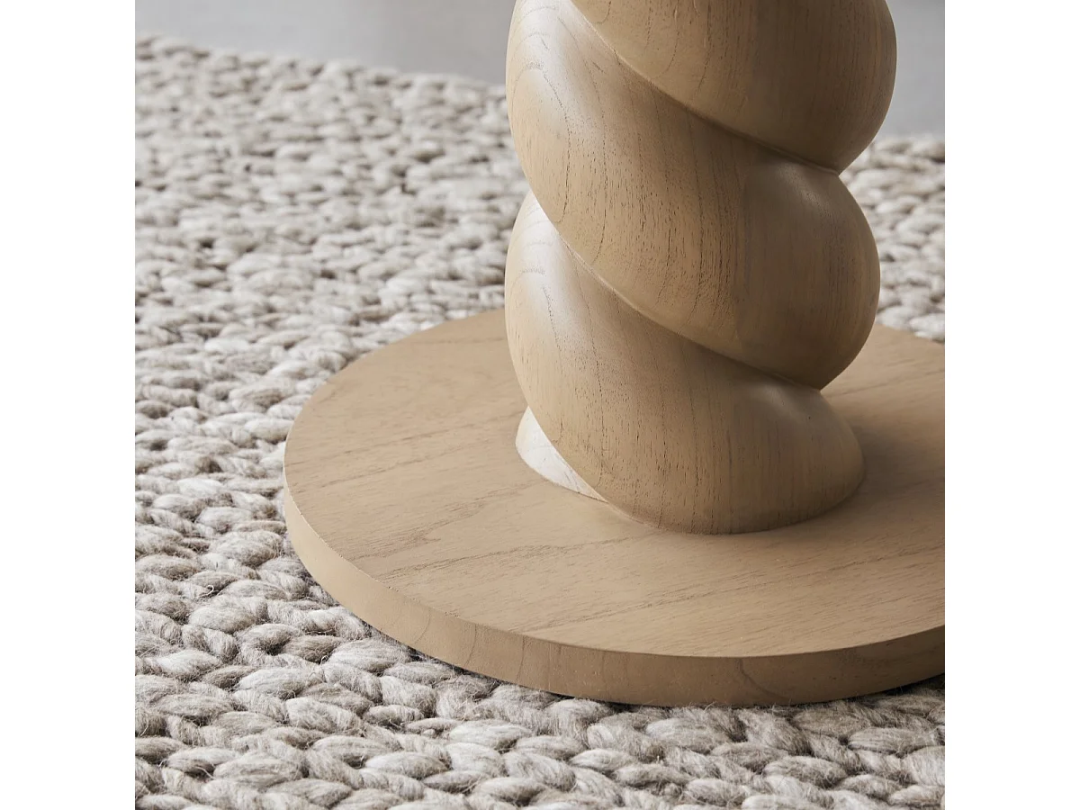 Bouts de canapé en bois de mindi Liza