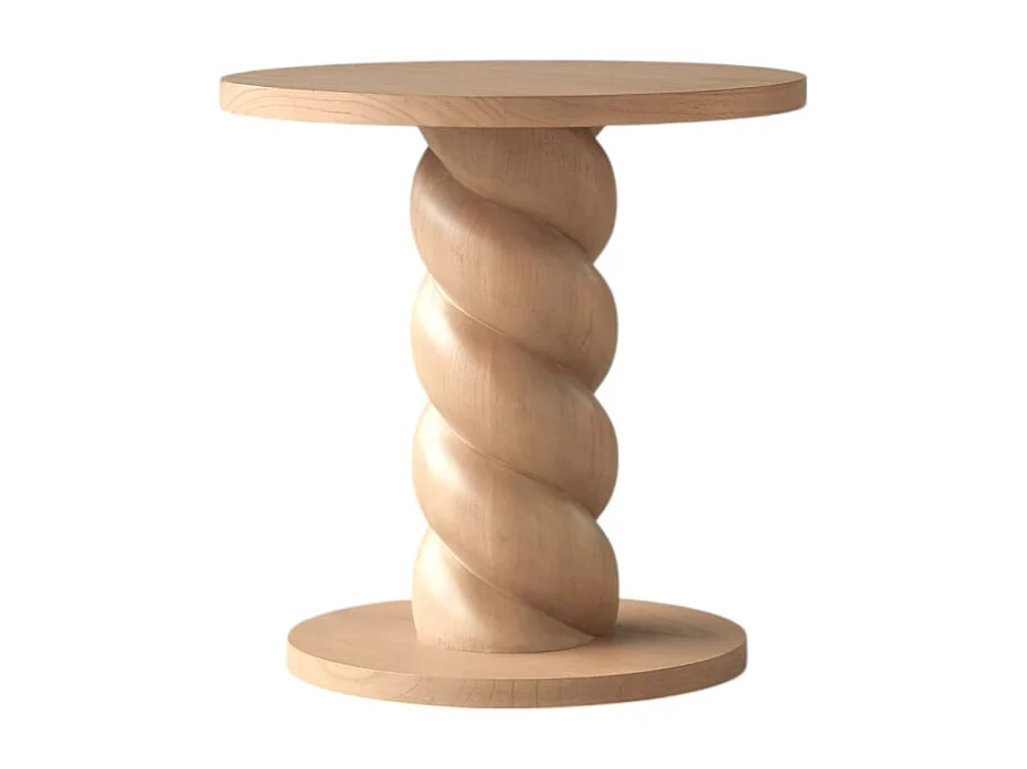 Ablagetisch Liza Cream aus Mindiholz