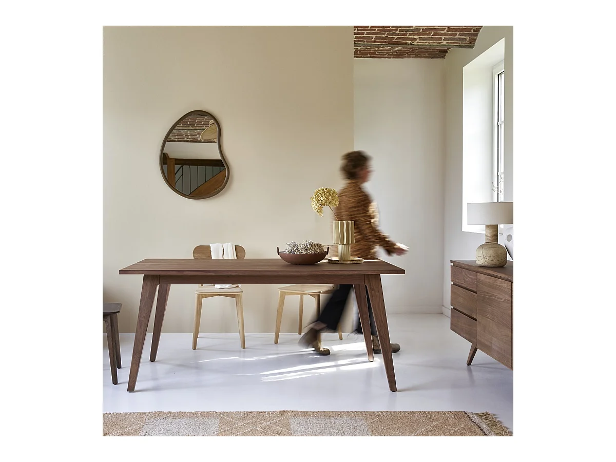 Tavolo in legno di noce 180x90 Esmée
