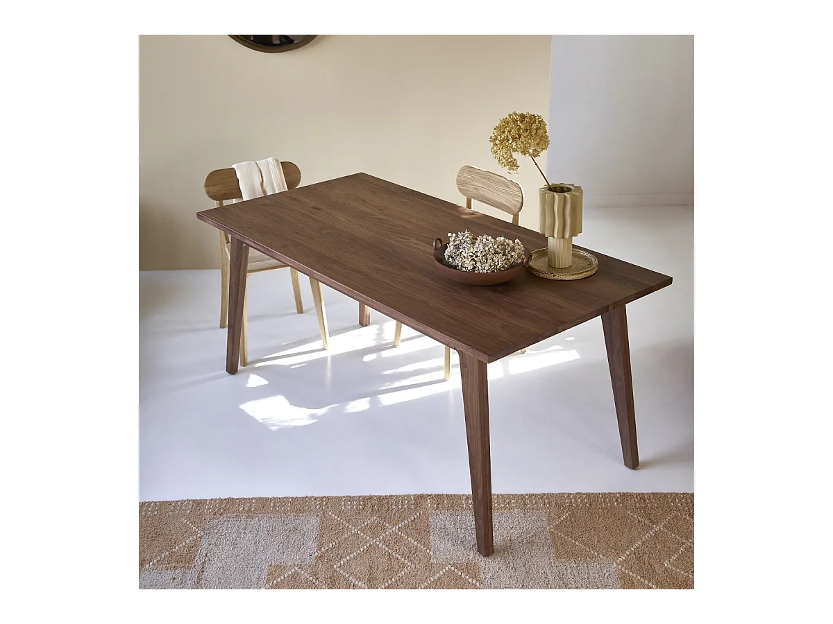 Tavolo in legno di noce 180x90 Esmée