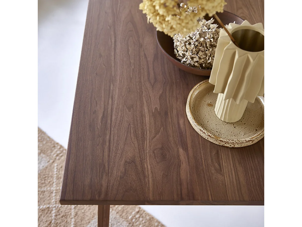 Tisch aus Nussbaumholz 180 × 90 Esmée