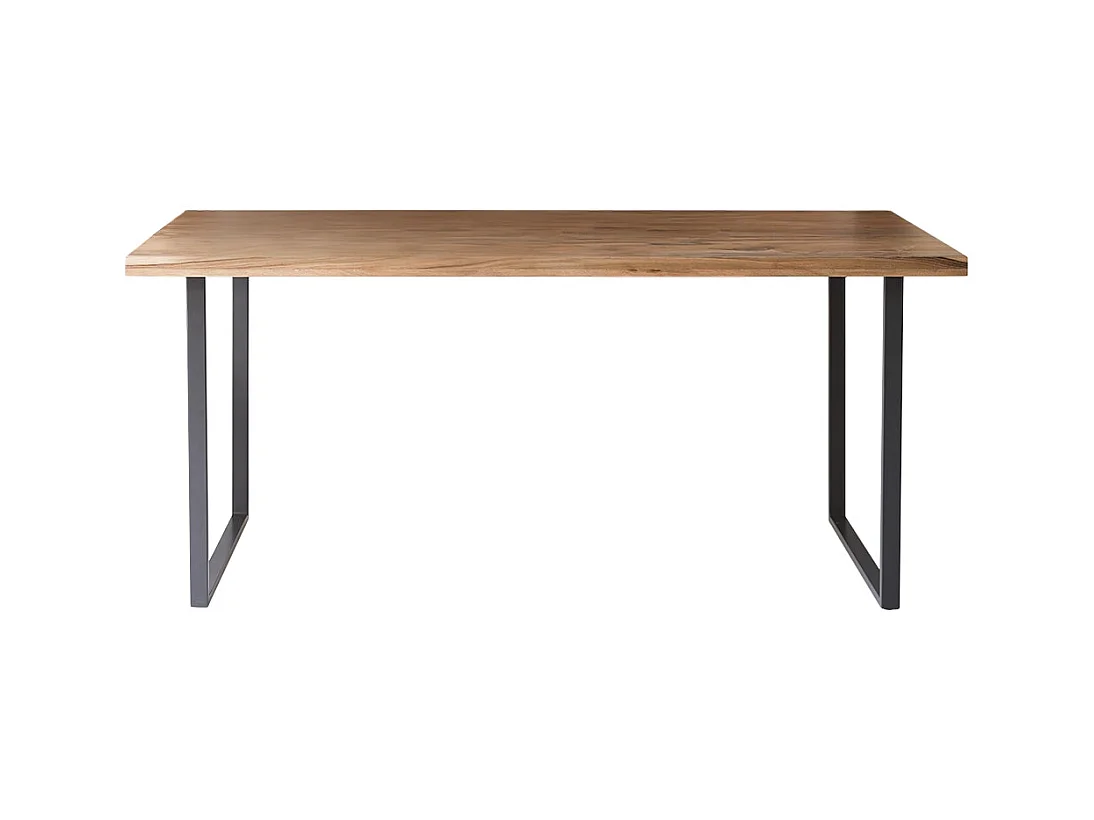 Esstisch im Materialmix aus Akazie und Metall 175 x 90 cm