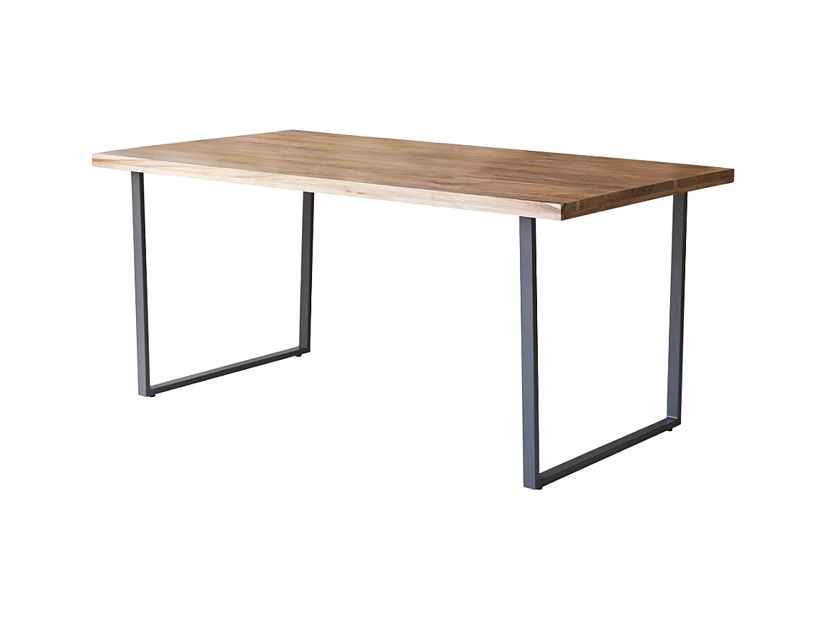 Esstisch im Materialmix aus Akazie und Metall 175 x 90 cm