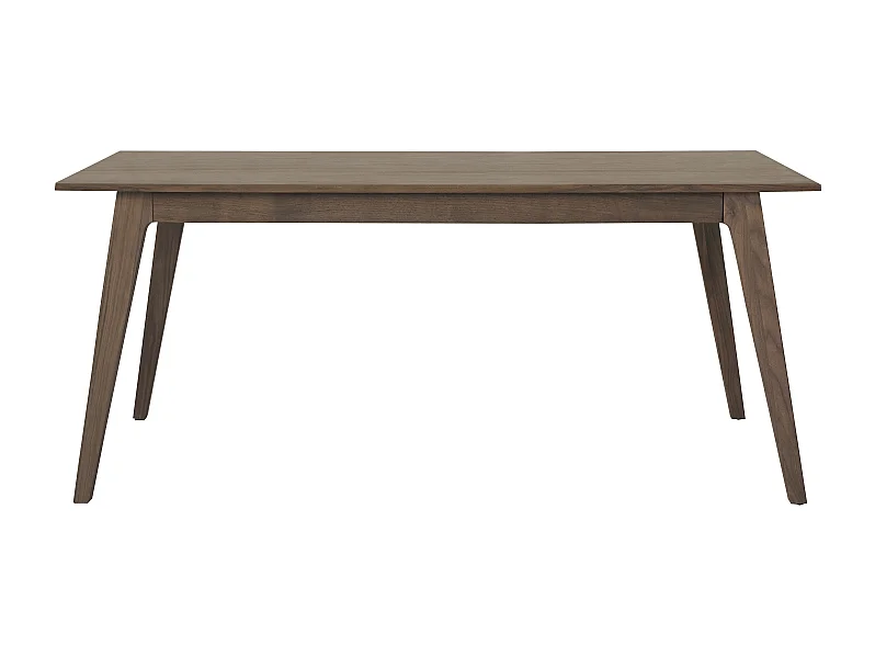 Table extensible en bois de noyer massif 6-12 pers 260x91 Esmée