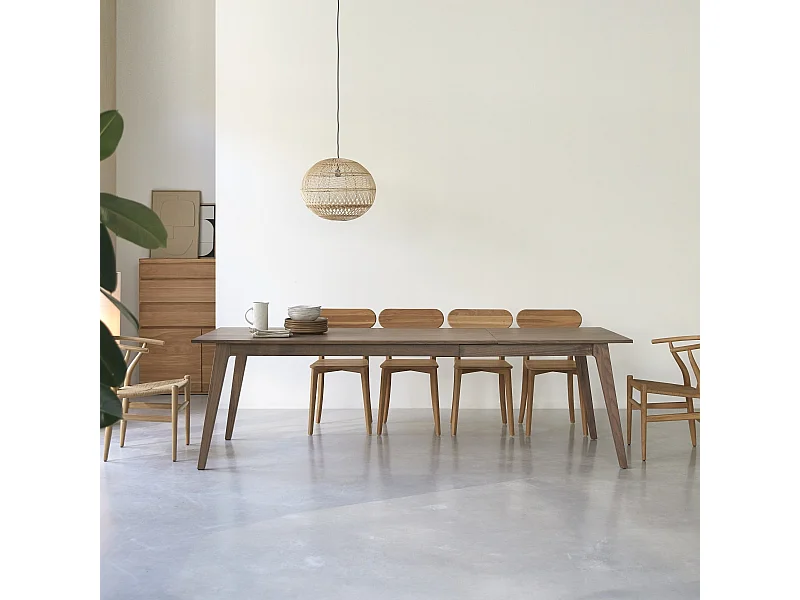 Tavolo in legno di noce massello 260x91 Esmée