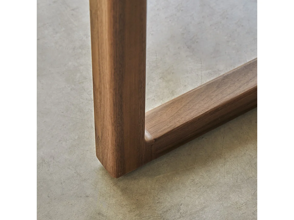 Tavolo in legno di noce massello 260x90 Arto