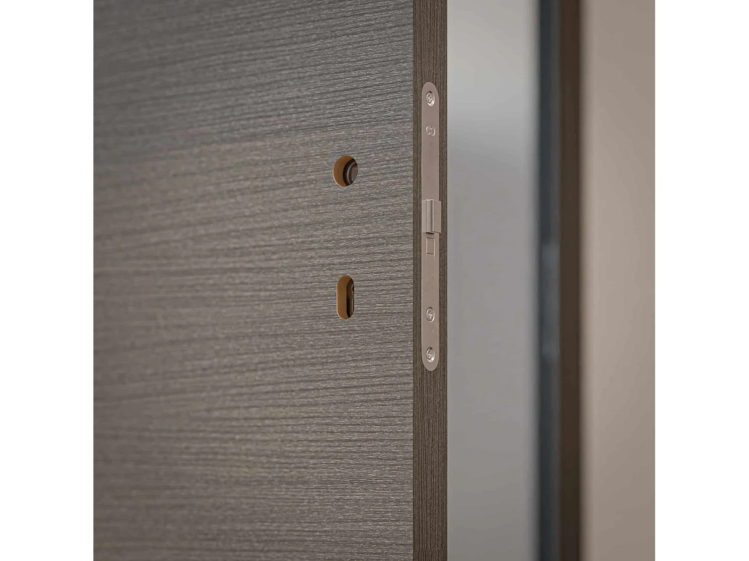 Bloc-Porte Costa Rica H. 204 x l. 73 cm - Poussant Droit