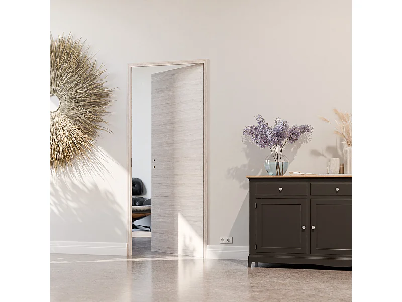 Bloc-Porte Oslo H. 204 x l. 83 cm - Poussant Droit