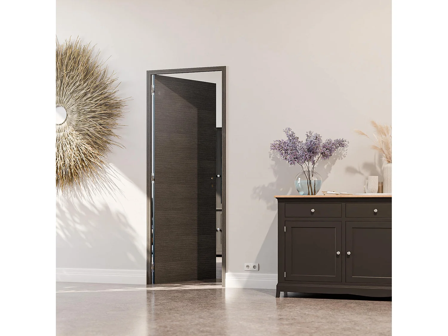 Bloc-Porte Costa Rica H. 204 x l. 73 cm - Poussant Gauche