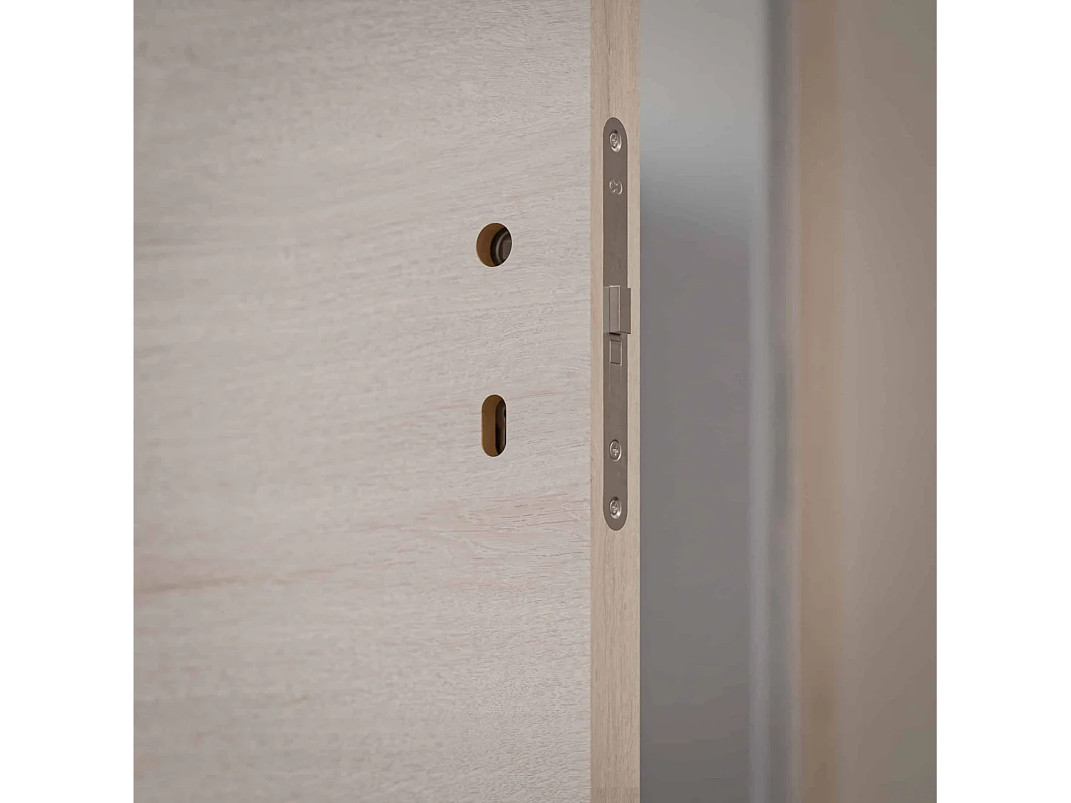 Bloc-Porte Oslo H. 204 x l. 83 cm - Poussant Gauche