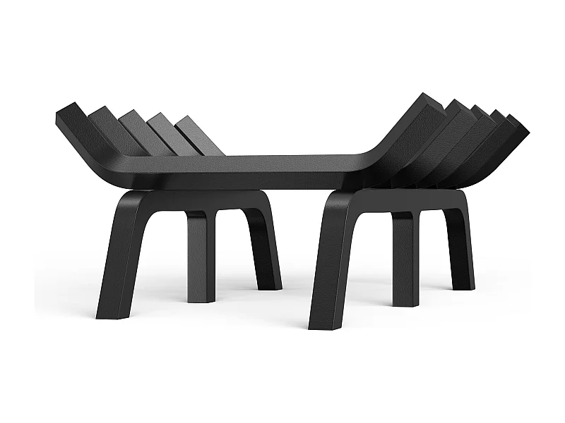 Griglia per Legna per Camino SucceBuy, 53 cm, Acciaio con Rivestimento a Polvere, Supporto Legno