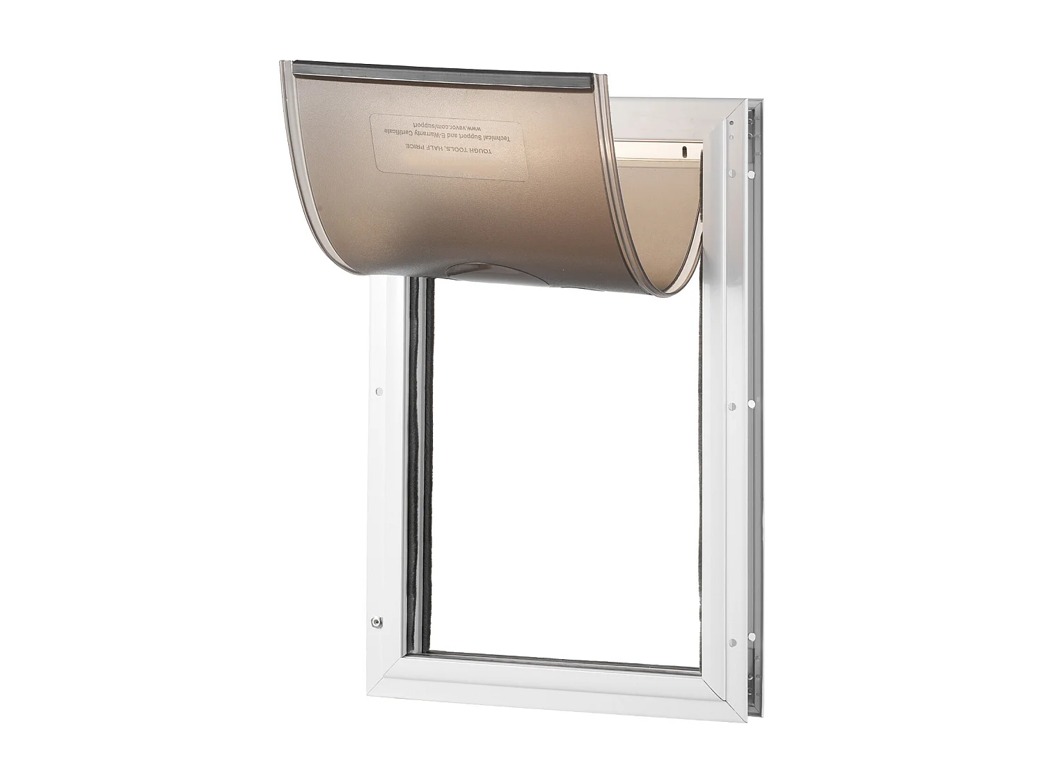 Puerta para Mascotas SucceBuy, S, con Cerradura, Sistema de Bisagra Magnética, Marco de Aluminio