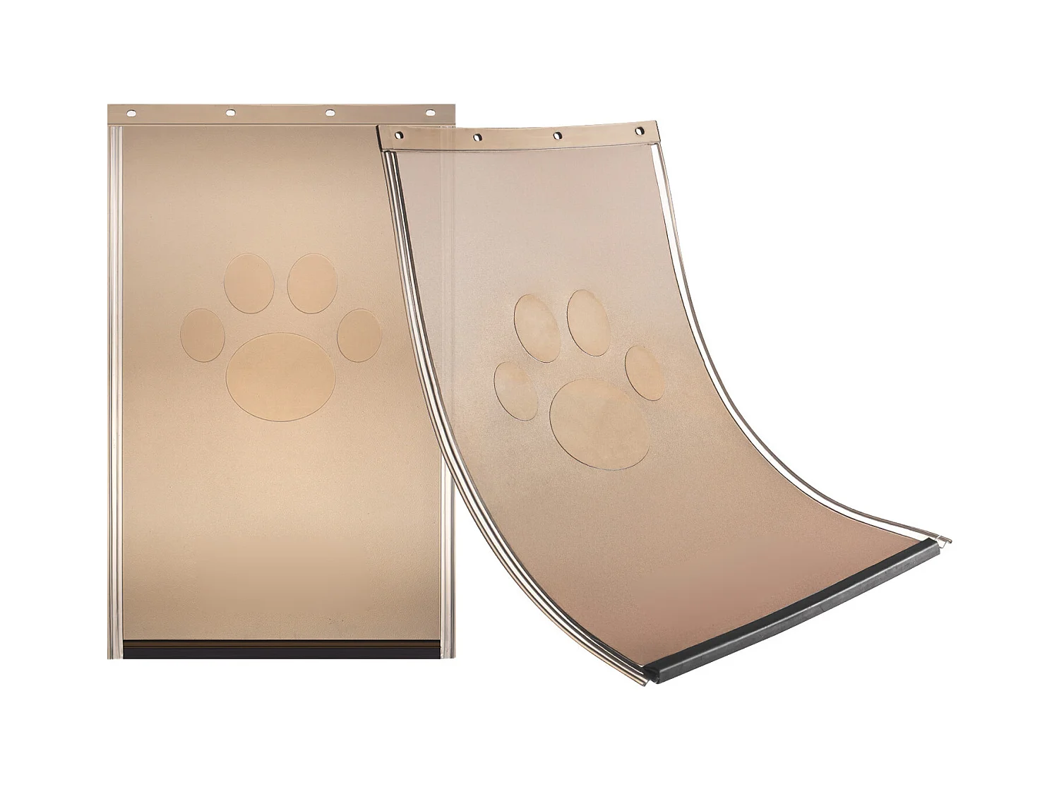 Porte pour Animaux SucceBuy, 26 x 41 cm Compatible, Clapet de Rechange pour Chatière, Résistant aux Intempéries