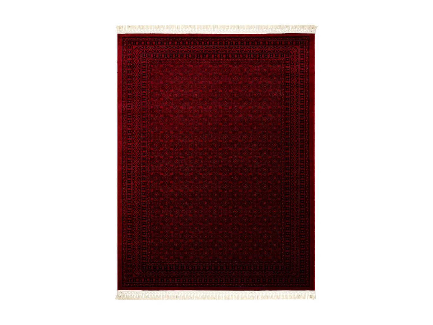 Dywan ORIENT 2958 bordo / czarny Ramka, klasyczny, orientalny, z fręd 200x290 cm