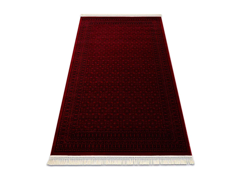 Dywan ORIENT 2958 bordo / czarny Ramka, klasyczny, orientalny, z fręd 180x270 cm