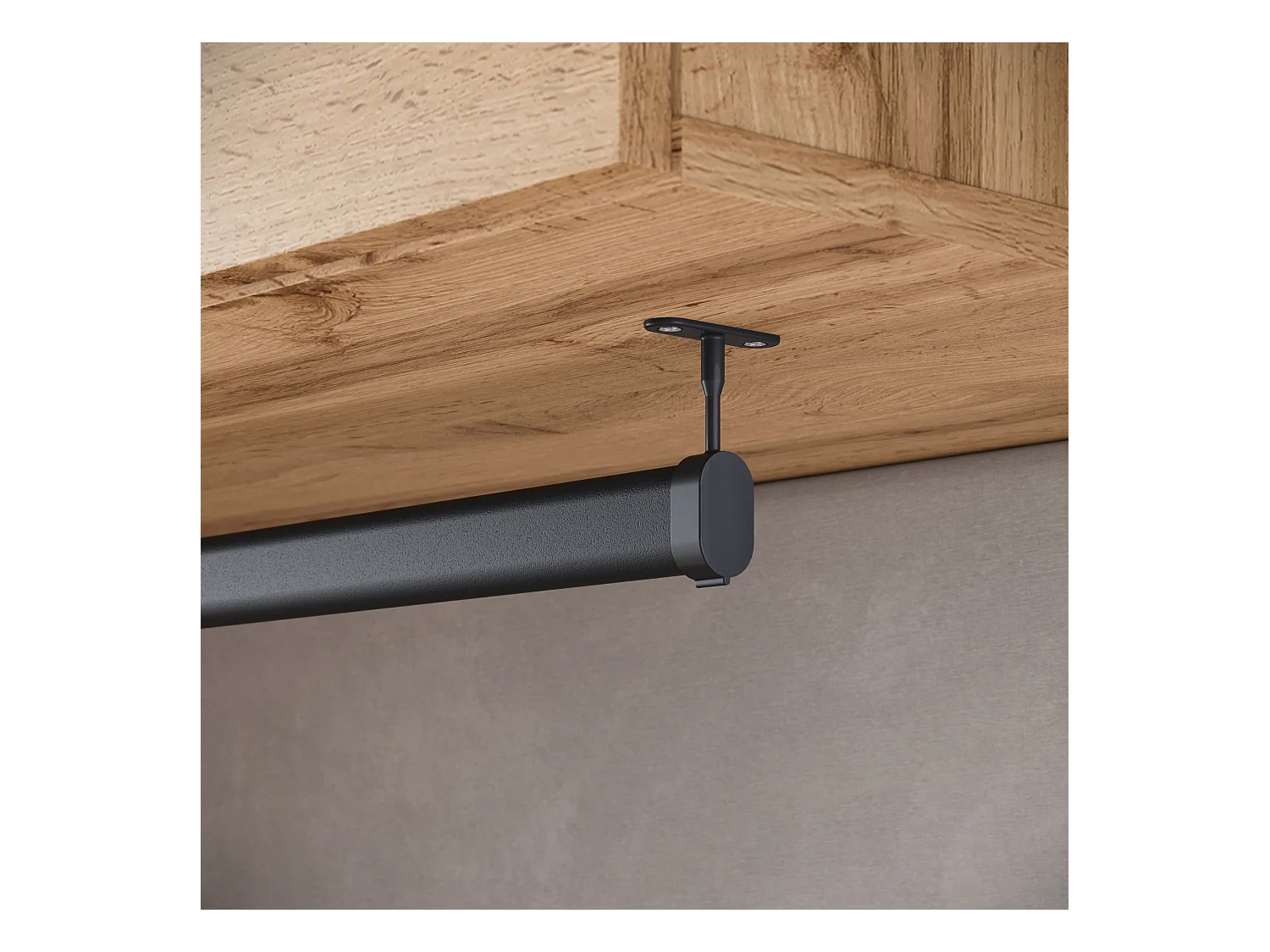 MINIO go for it, armoire TOKAT en chêne wotan / panneaux gris