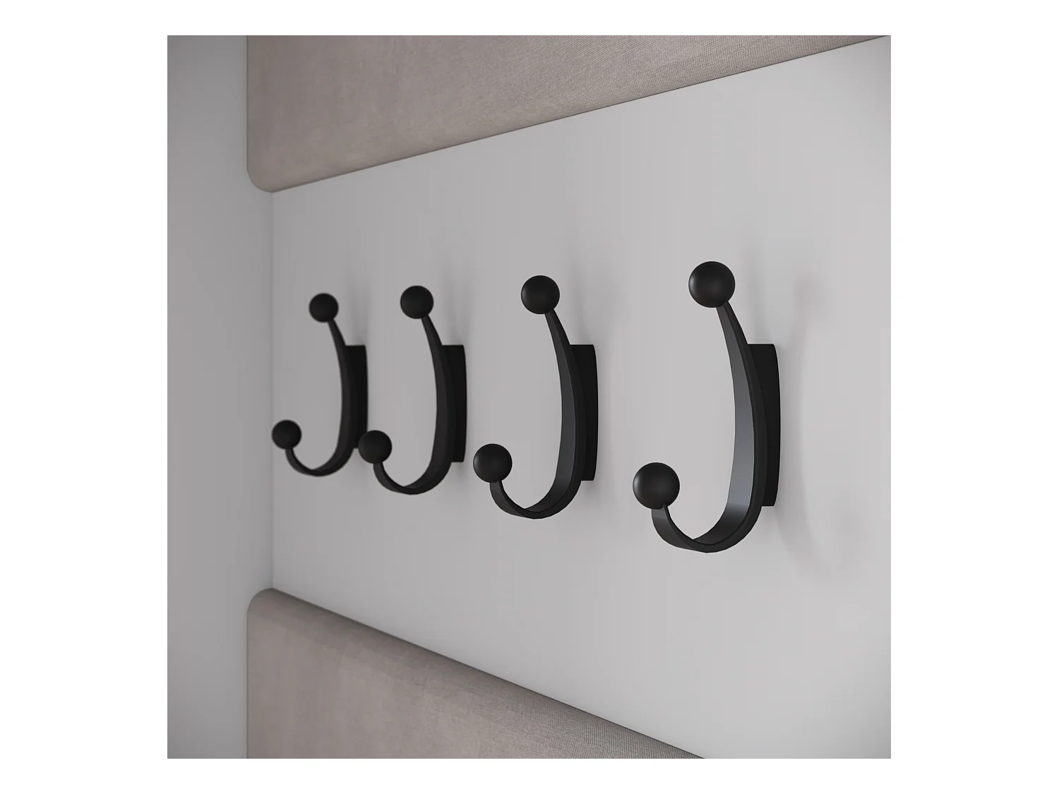 MINIO go for it, Armoire TOKAT en blanc / panneaux gris