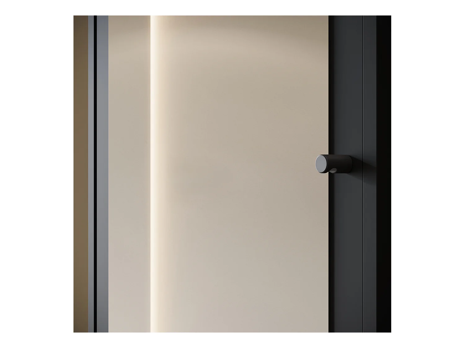 MINIO go for it, Armoire DAFNI en noir graphite