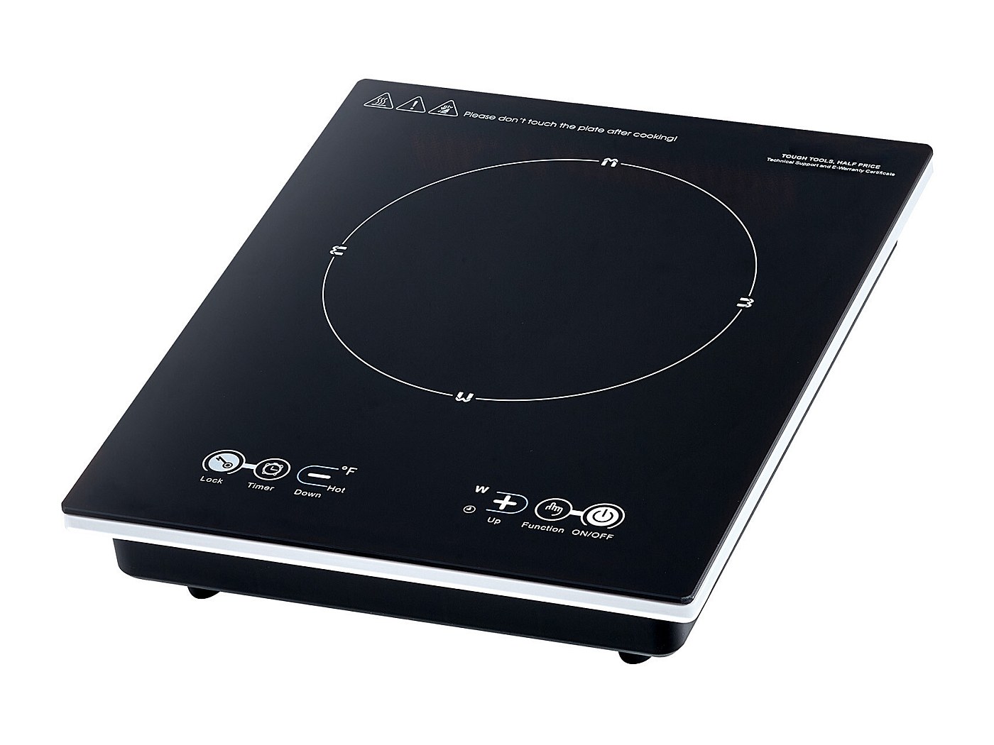 VBGK Plaque de Cuisson Induction, Table de Cuisson 1800W, 220V avec