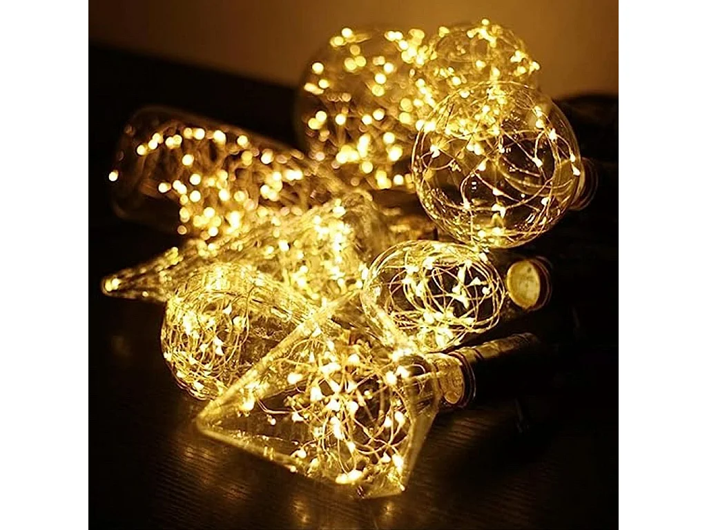 Ampoule LED NETTLIFE Ampoule LED vintage E27 Fireworks 3W diamant blanc chaud