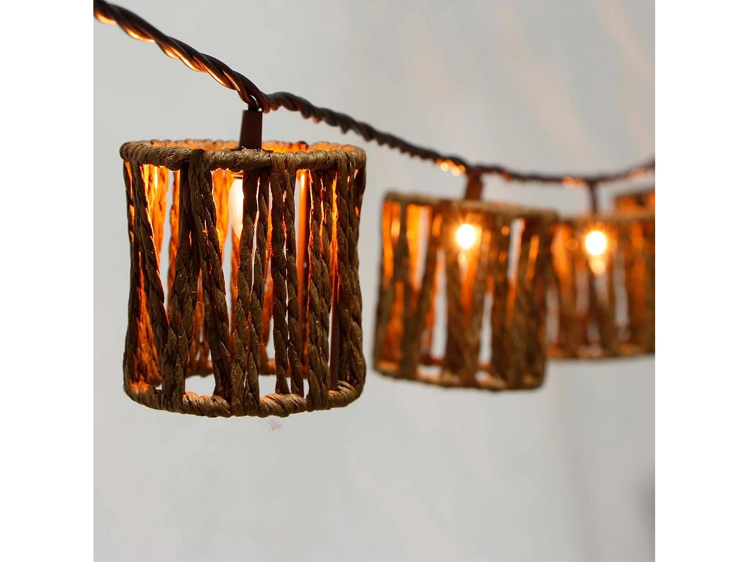 NETTLIFE E14 LED-lamp warm wit 6 stuks 4W vintage filament kaarslamp 2700K