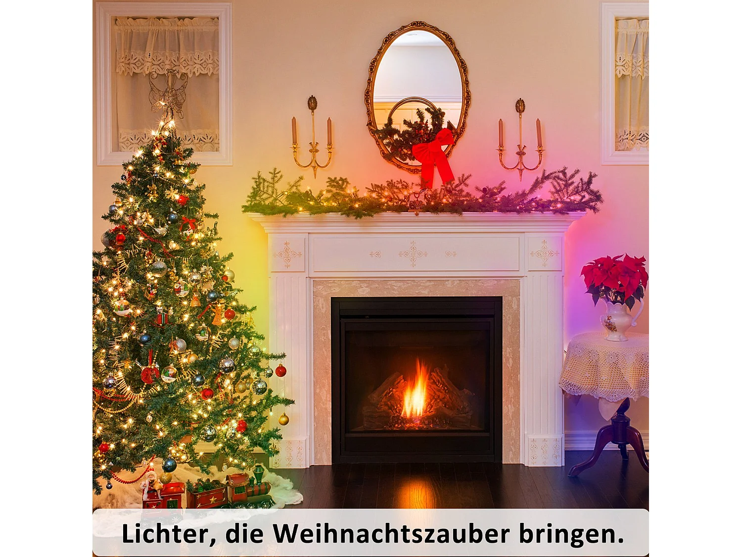 NETTLIFE RGB LED-strip, verstelbaar met APP-afstandsbediening LED-strip