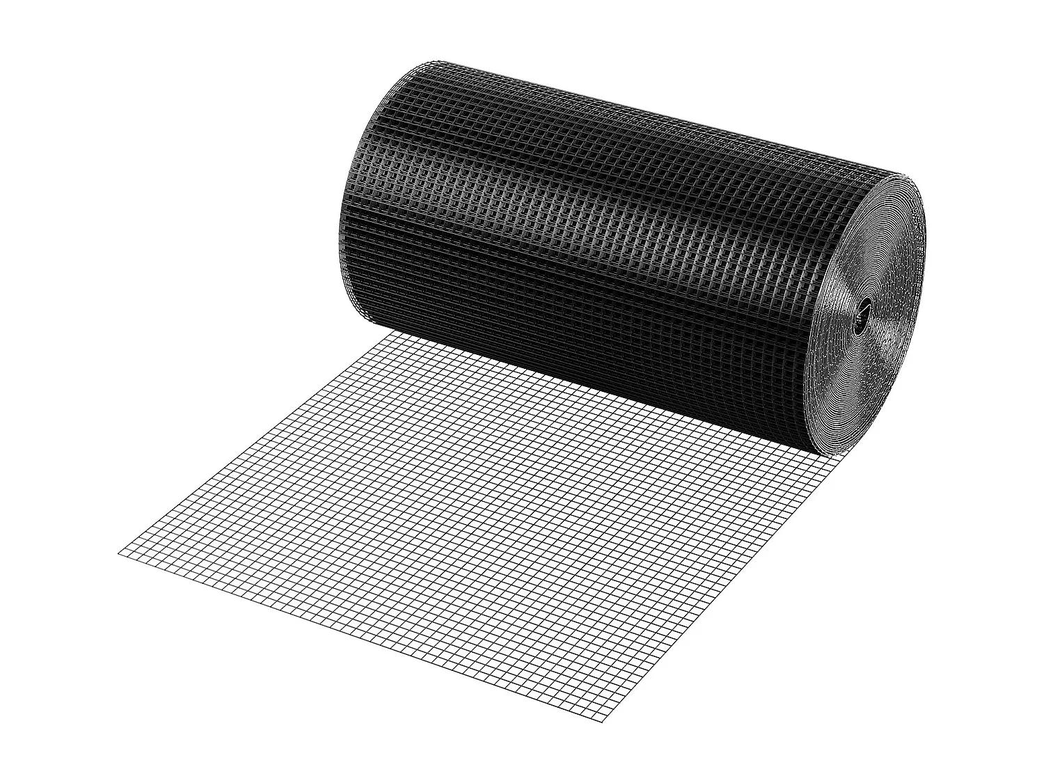 Rotolo Di Rete Saldamente Zincata SucceBuy 61 cm x 30,5 m, Rete Metallica Con Calibro 19