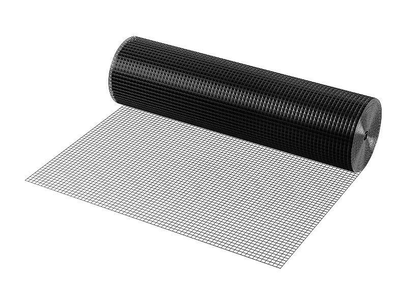 Rouleau de Treillis Métallique Galvanisé SucceBuy Hardware Cloth, Grillage à Poules de Calibre 19, Treillis Métallique Enduit de Vinyle