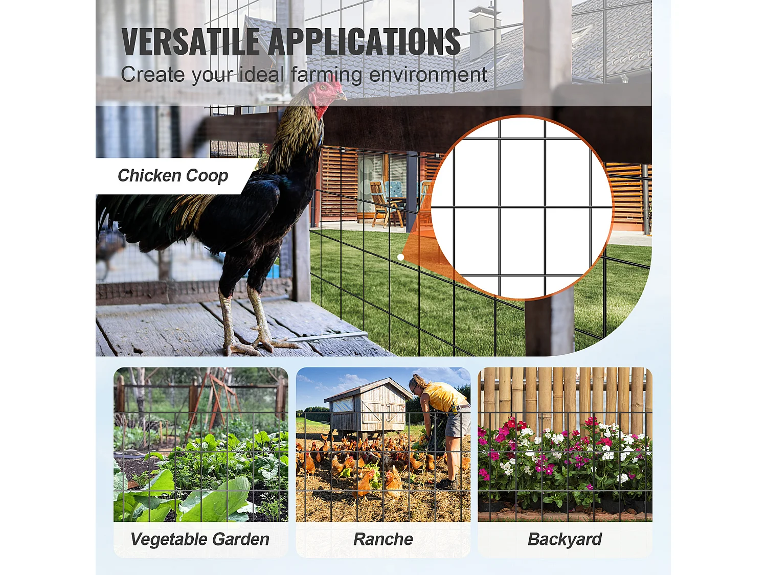 Rol Gegalvaniseerd Metaal Gaas SucceBuy Hardware Cloth, Kippen Gaas Kaliber 16, Metaal Gaas Met Vinyl Coating