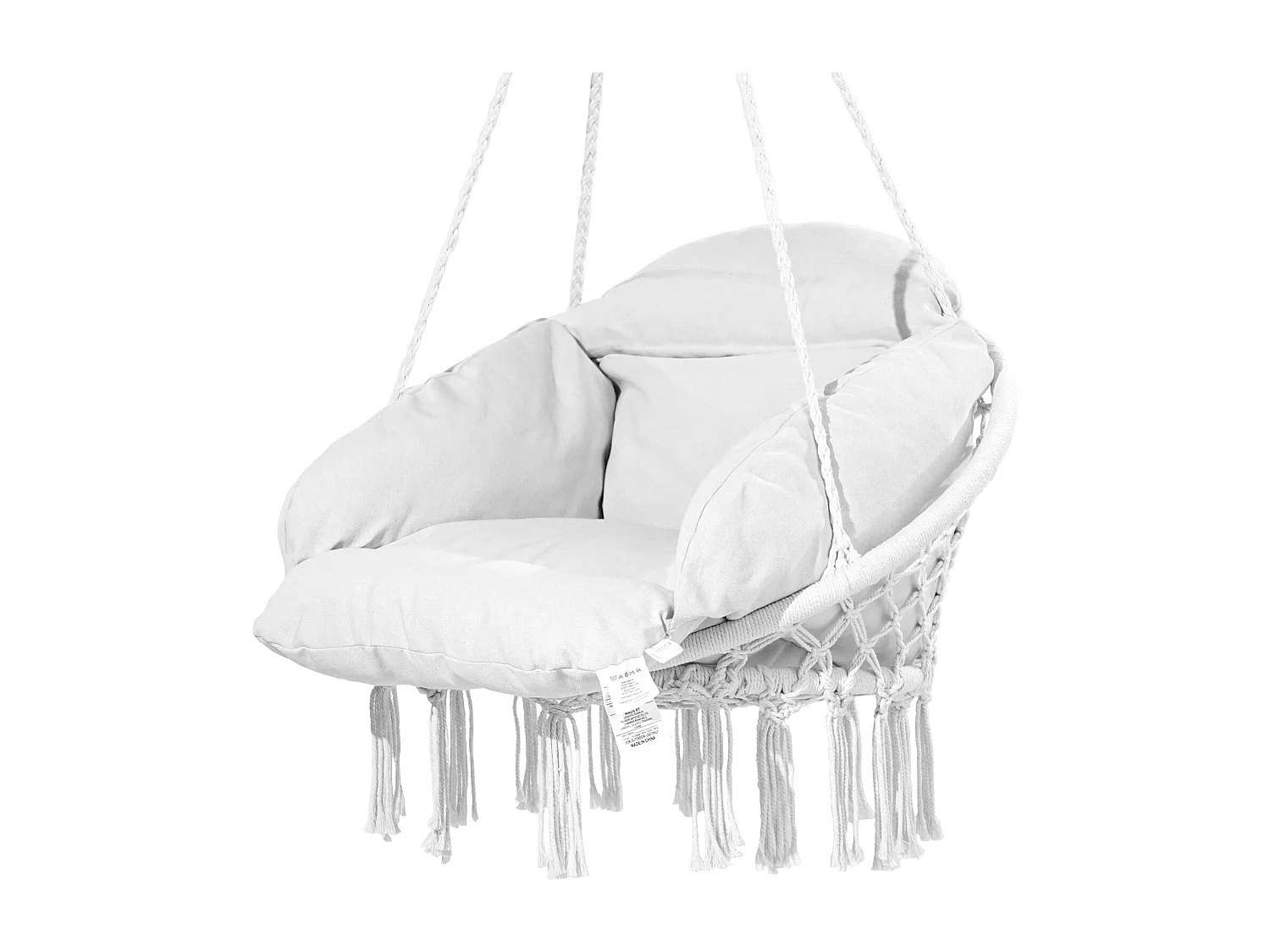 Fauteuil Suspendu Chaise Hamac Suspendue SucceBuy 119.75kg