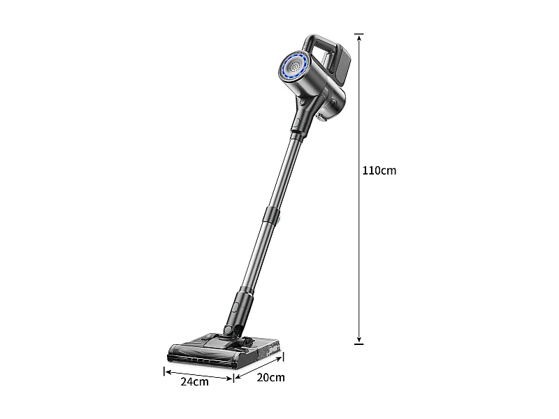 NETTLIFE 500W/40000Pa draadloze handstofzuiger met veegfunctie, 40 min. gebruiksduur