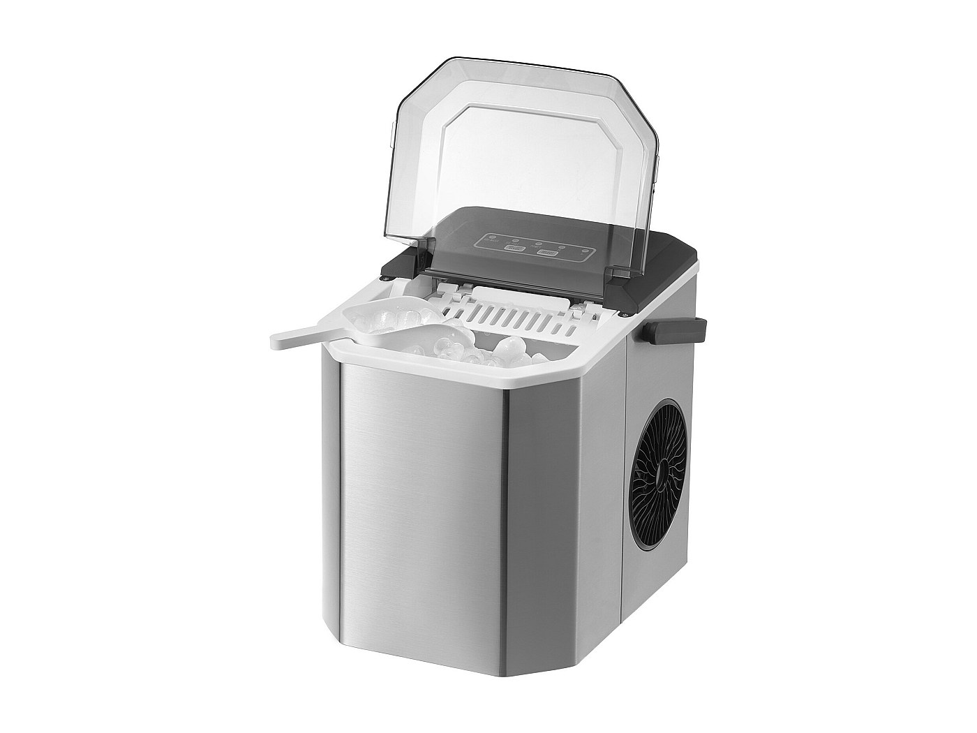 STARKFELD ICE MAKER Machine à Glaçons De Luxe, 15 Kg De Glace En 24 Heures Autonettoyante Et Sans Germes Reservoir Deau De Machin