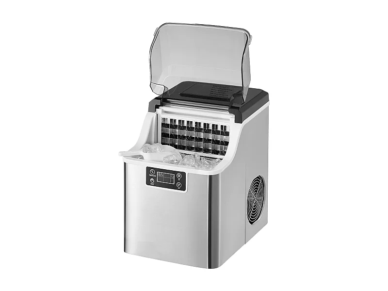 Máquina De Hielo De Mostrador SucceBuy, 20.41 kg De Hielo En 24 Horas, Autolimpiante, Con Pala Y Cesta