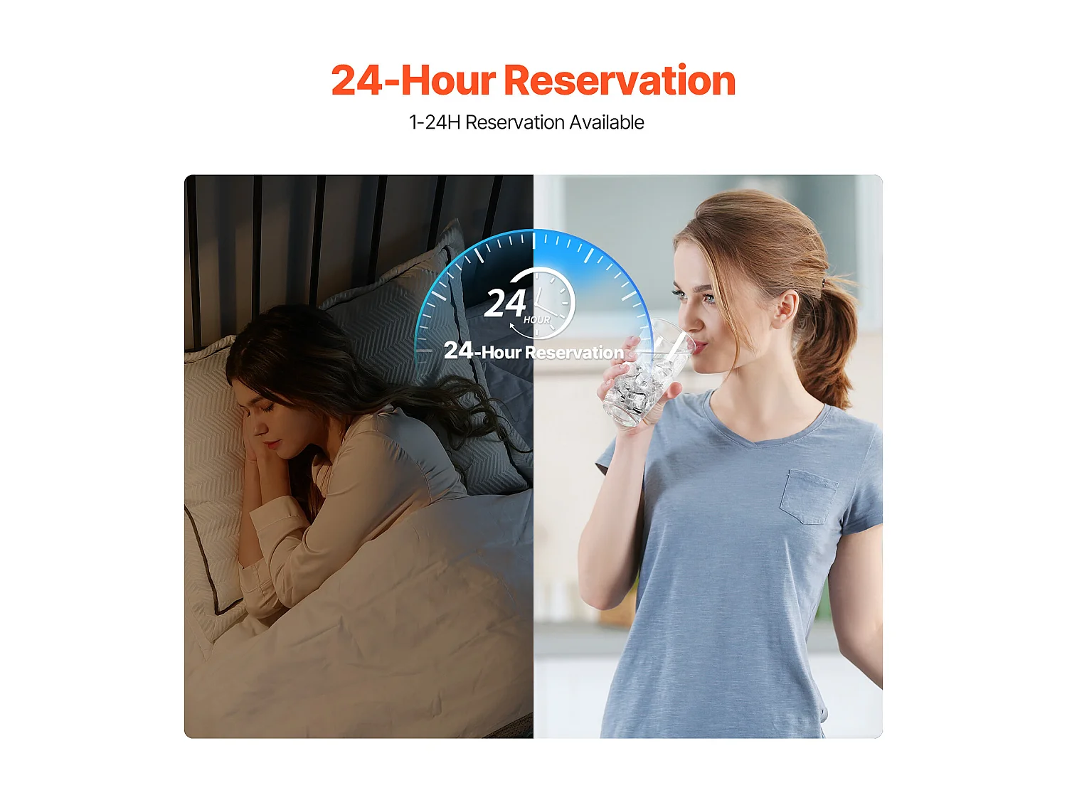 Macchina Per Ghiaccio Da Banco SucceBuy, 20.41 kg Di Ghiaccio In 24 Ore, Auto-pulente, Con Paletta E Cesto