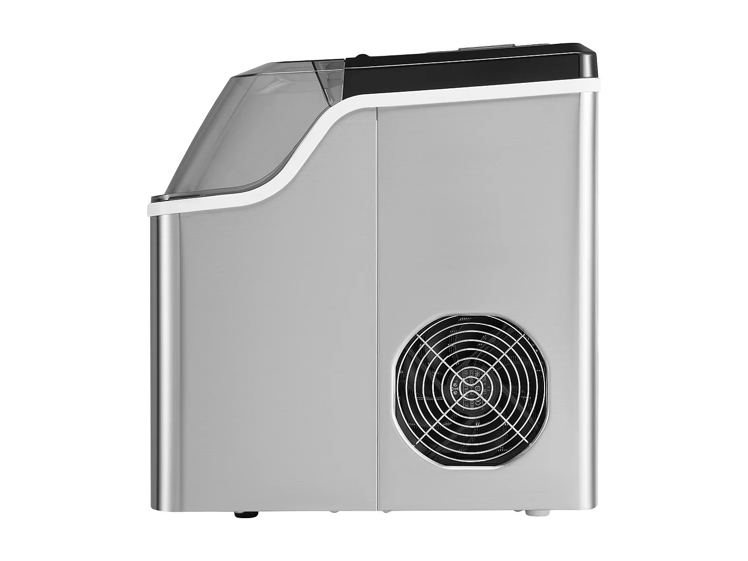 Macchina Per Ghiaccio Da Banco SucceBuy, 20.41 kg Di Ghiaccio In 24 Ore, Auto-pulente, Con Paletta E Cesto