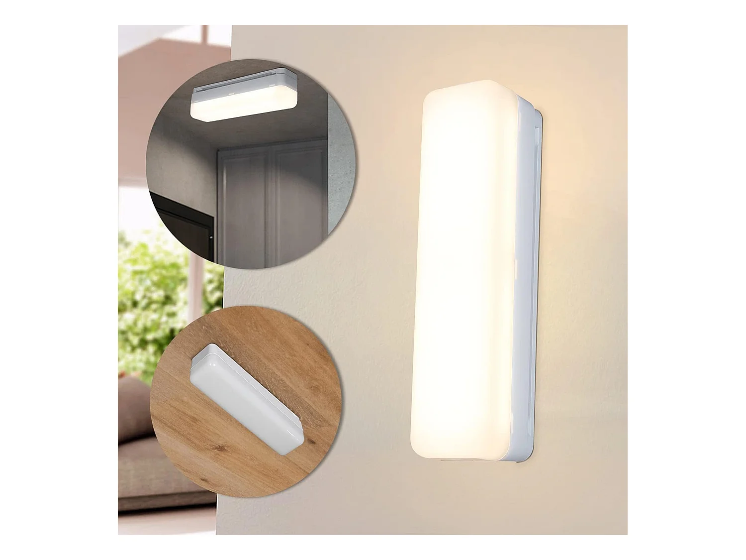 Plafonnier LED NETTLIFE dimmable avec télécommande lustre en fer moderne