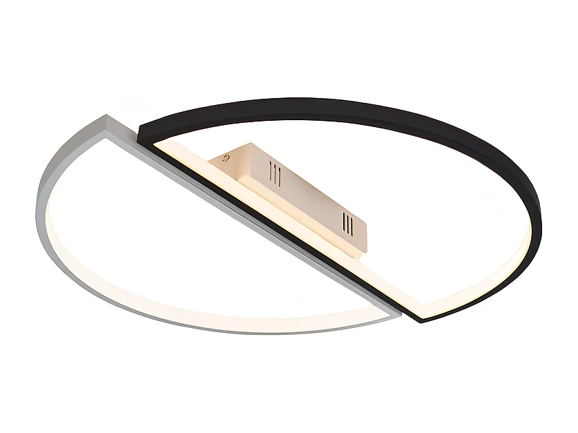 NETTLIFE Dimbare LED-plafondlamp met afstandsbediening, moderne ijzeren kroonluchter