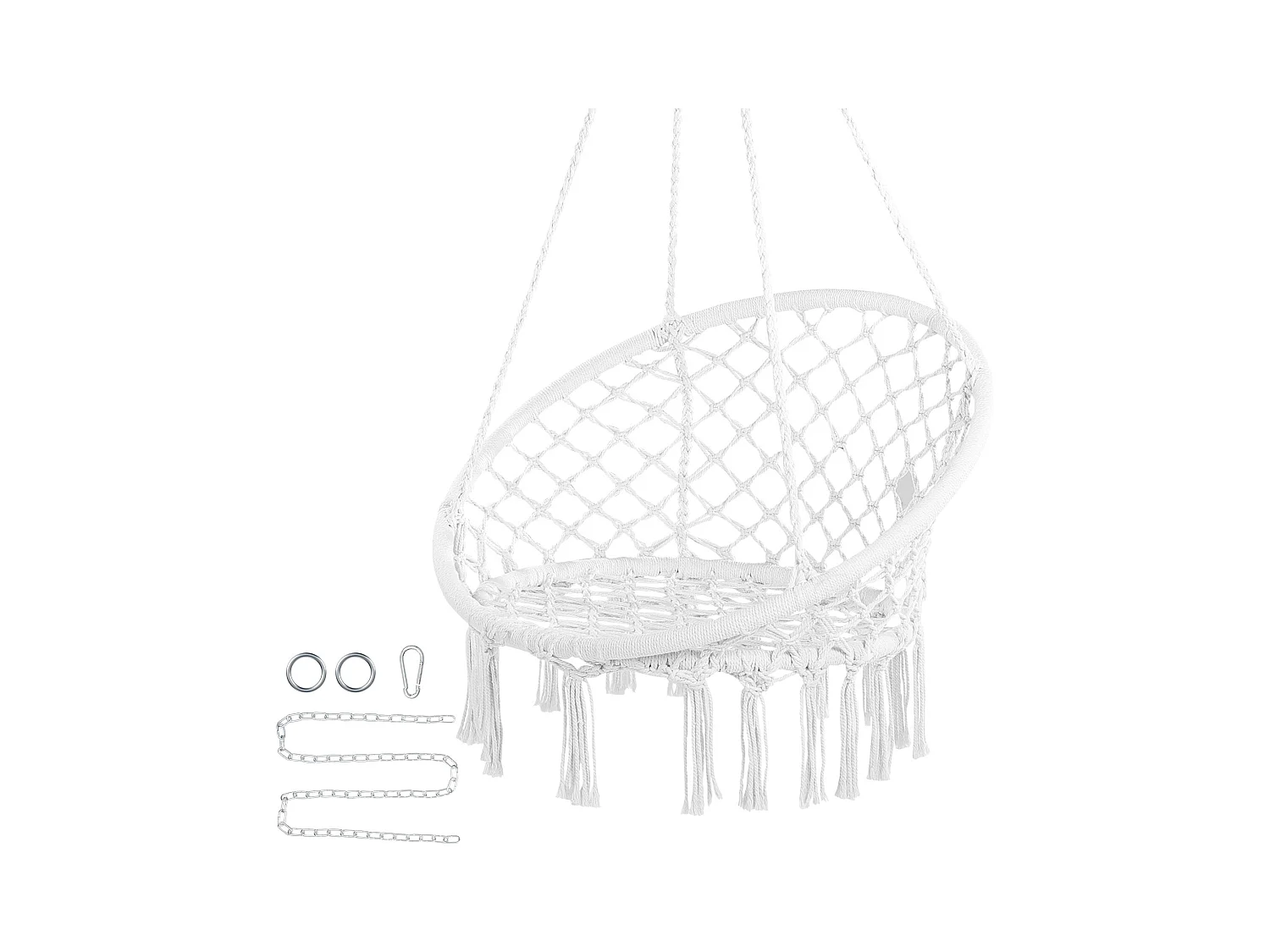 Fauteuil Suspendu Chaise Hamac Suspendue SucceBuy 149.69kg