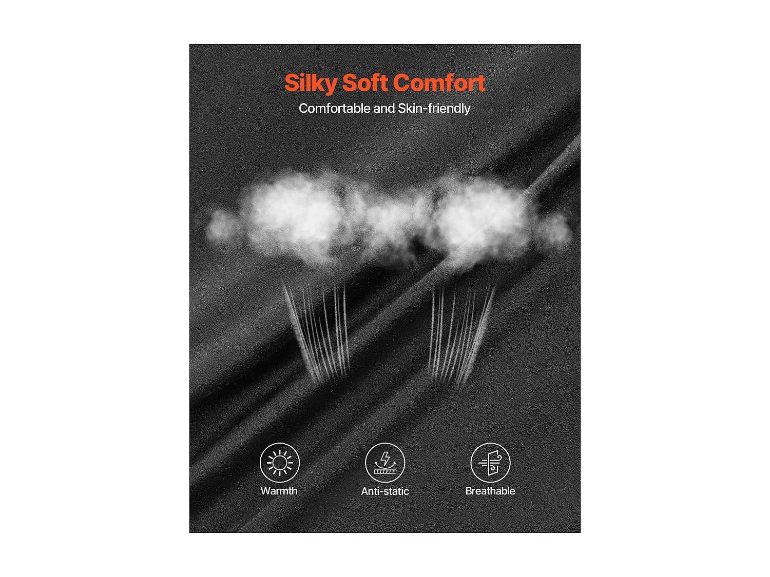 Pouf Fauteuil, SucceBuy Pouf Rond pour Adulte avec Housse Amovible et Lavable Géant Noir