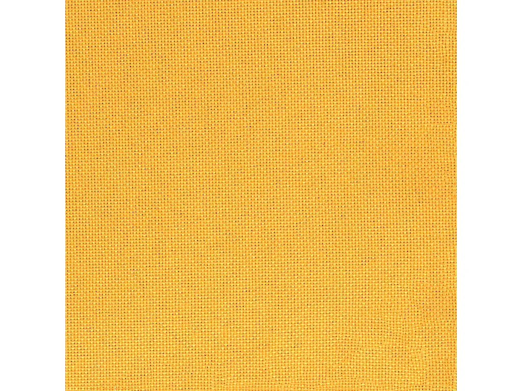 Chaises pivotantes à manger lot de 2 jaune tissu