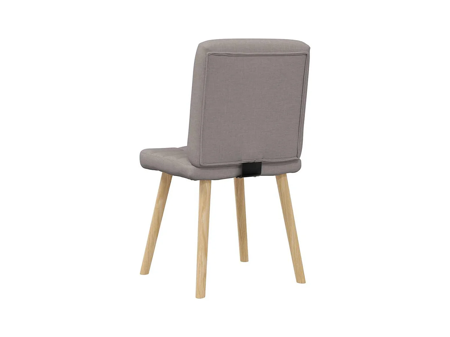 Eetkamerstoelen 6 st stof taupe