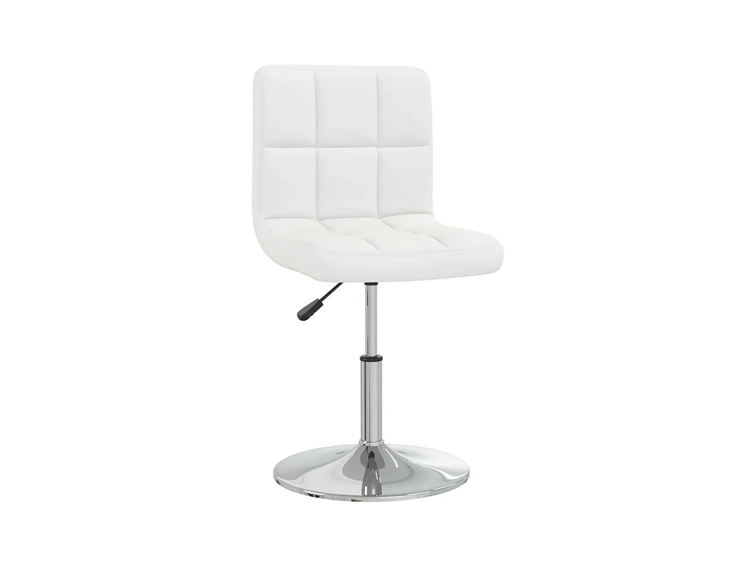 Chaise à manger Blanc Similicuir