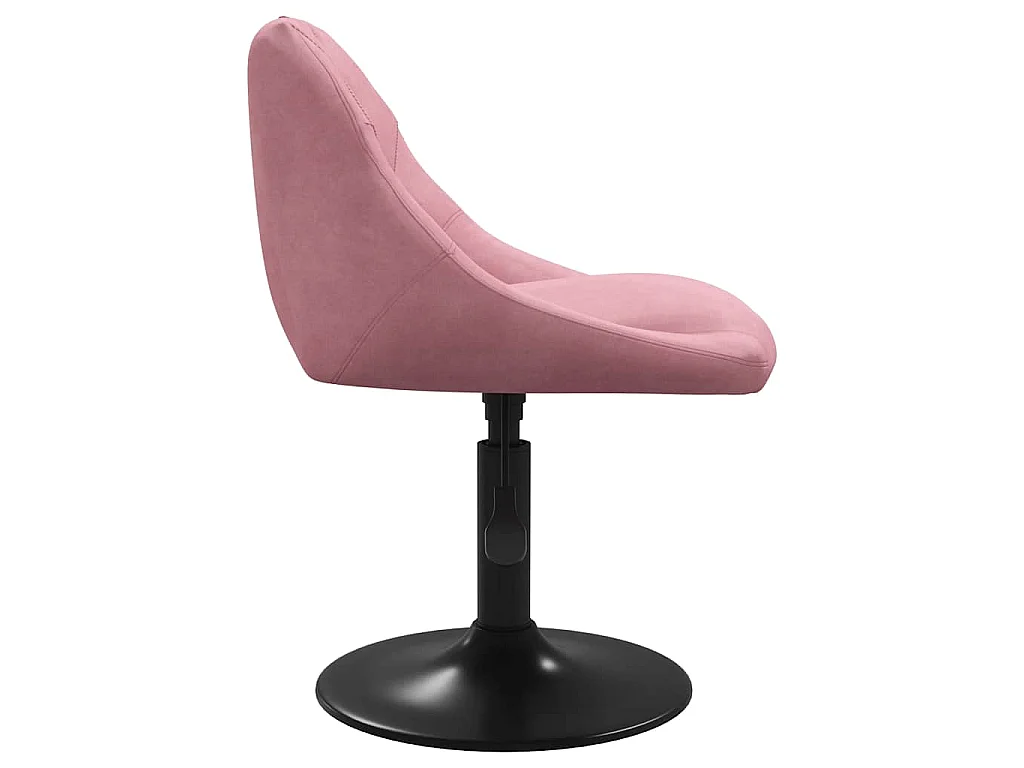 Chaise de salle à manger Rose Velours