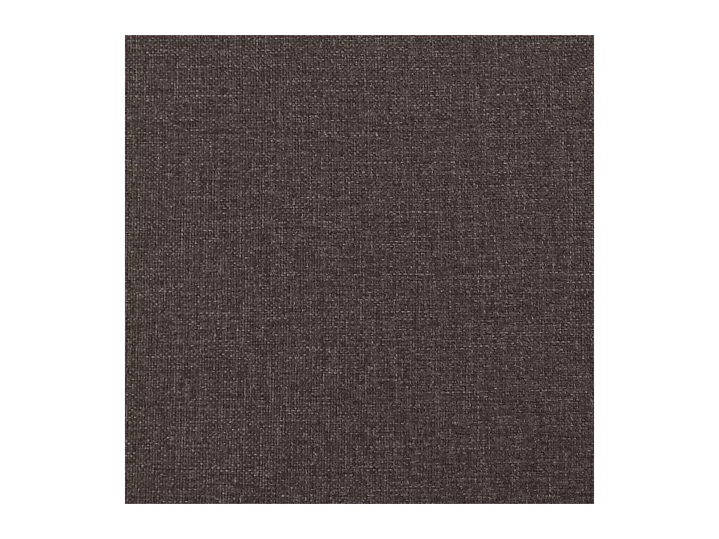 Chaises à manger lot de 6 marron foncé tissu