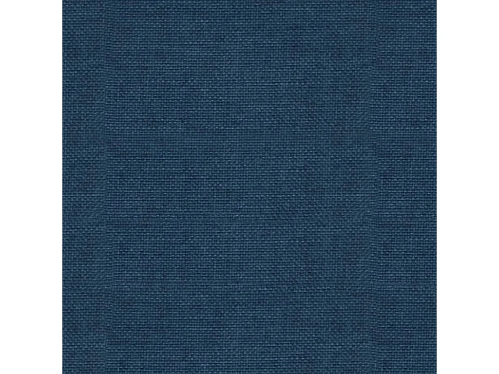 Cadeira de jantar giratória tecido azul